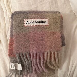 Acne Studios Pastel Wool Scarf